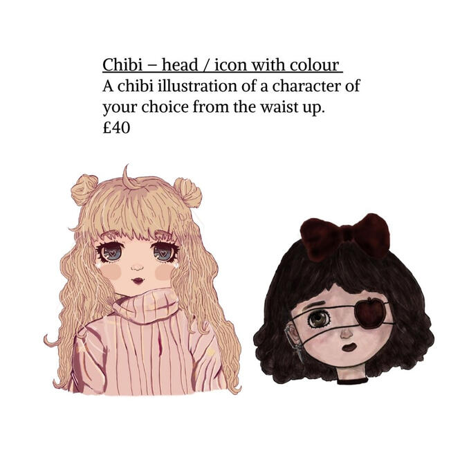 Chibi - head / icon / waist up